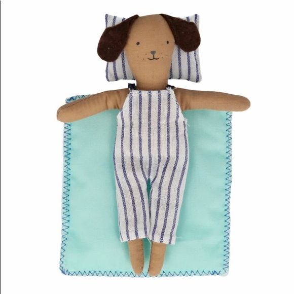 Stripy Puppy Mini Suitcase Doll - BRAND NEW - Picture 5 of 8